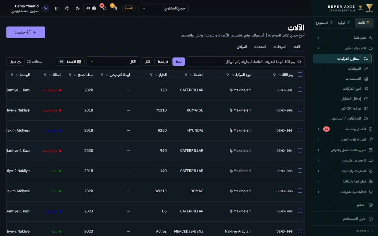 جرد الأسطول