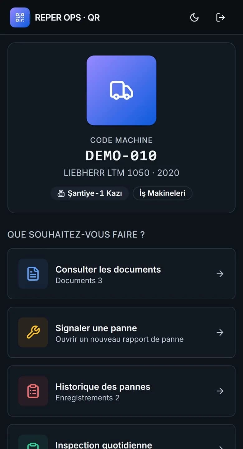Comment fonctionne le suivi des engins via le code QR : guide pratique, de l'étiquette à l'enregistrement