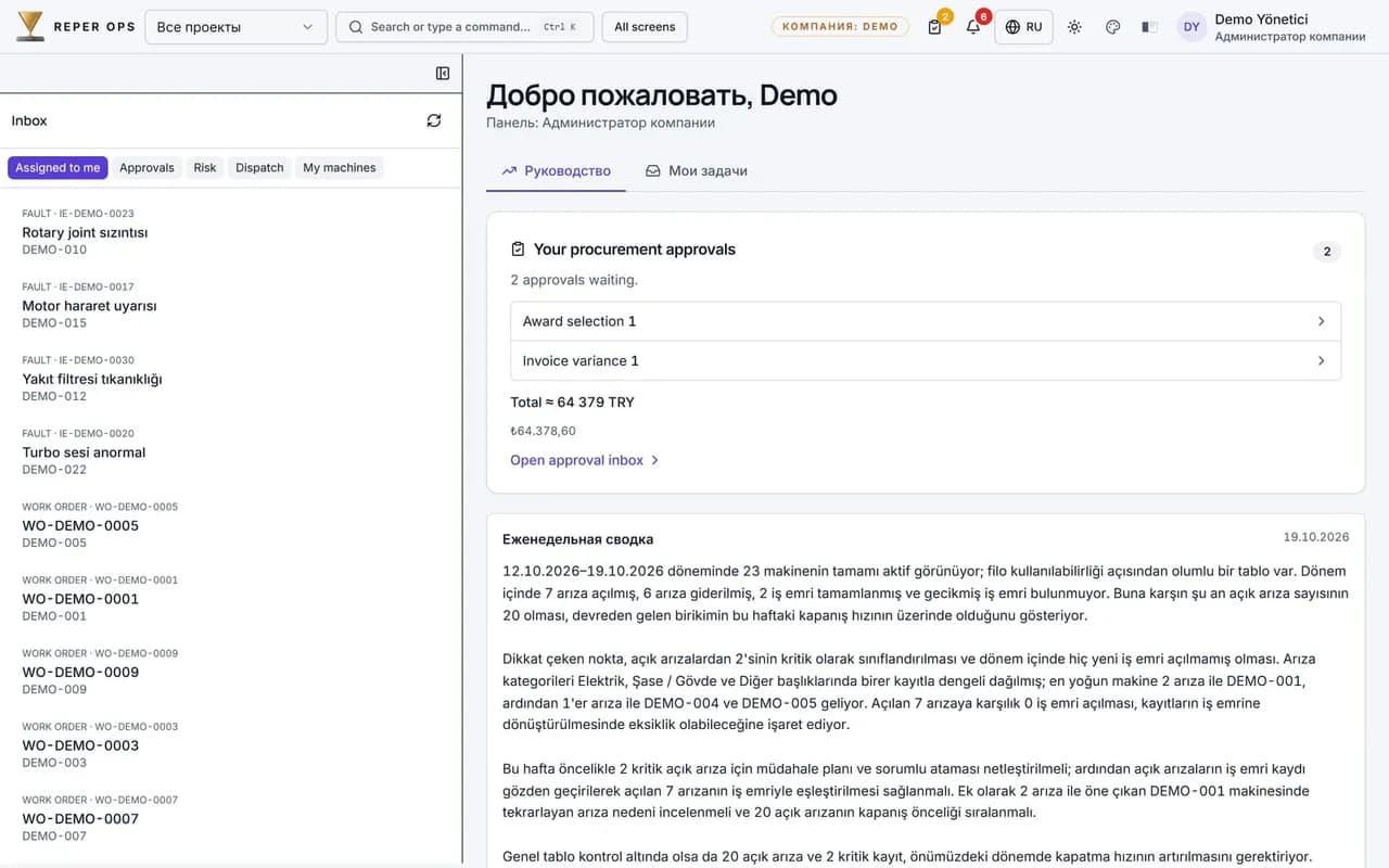 Входящие (Inbox)